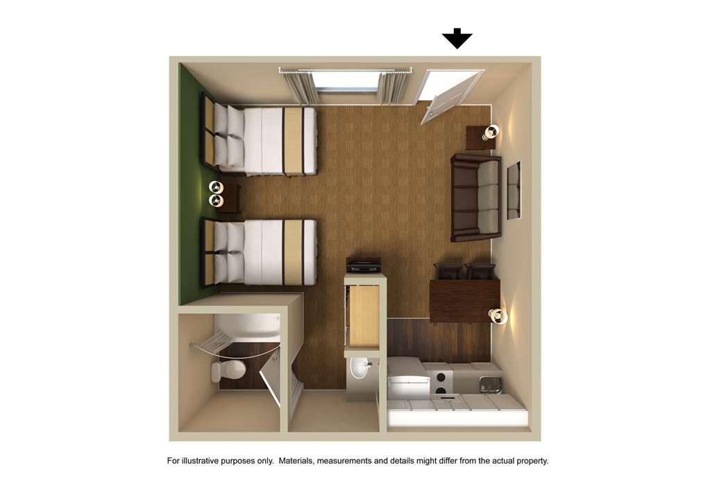 Extended Stay America Select Suites - Phoenix - Airport - E Oak St Oda fotoğraf